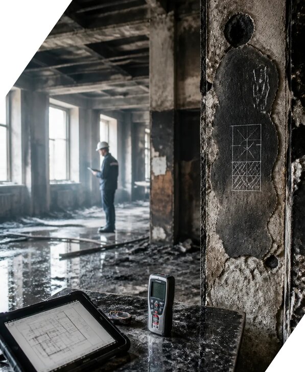 Обследование зданий после пожара в Ржеве от 15419 р. | ЭкспертизаРоссия