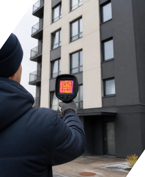 Тепловизионное обследование зданий в Ржеве от 5140 р. | ЭкспертизаРоссия