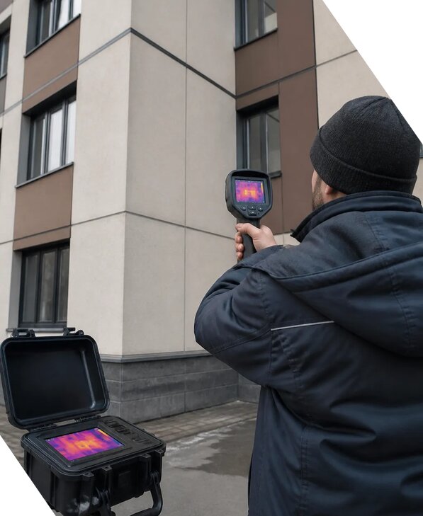 Тепловизионное обследование зданий и сооружений в Ржеве